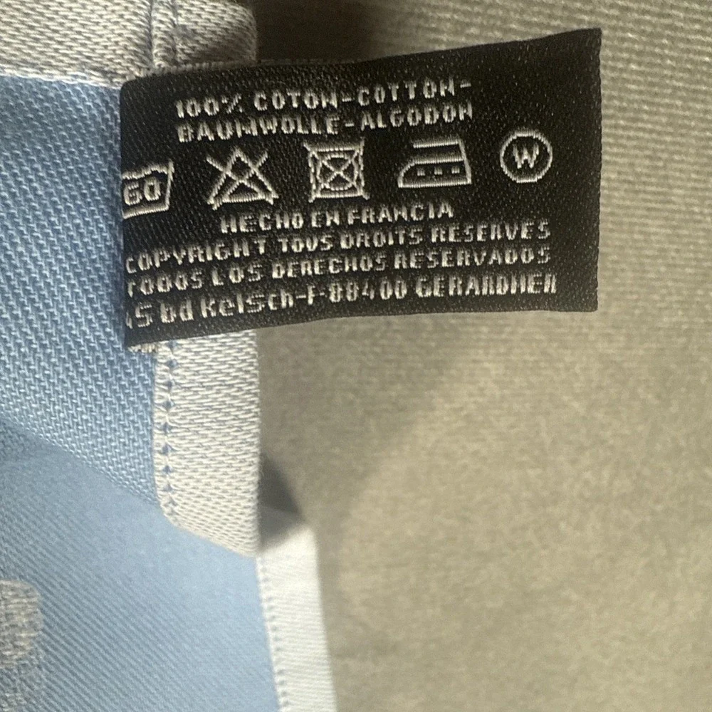 NWT New Le Jacquard Francais A Table! Tea Towel Blue 31